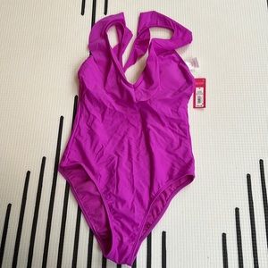 Xhilaration One Piece swim suit- size M